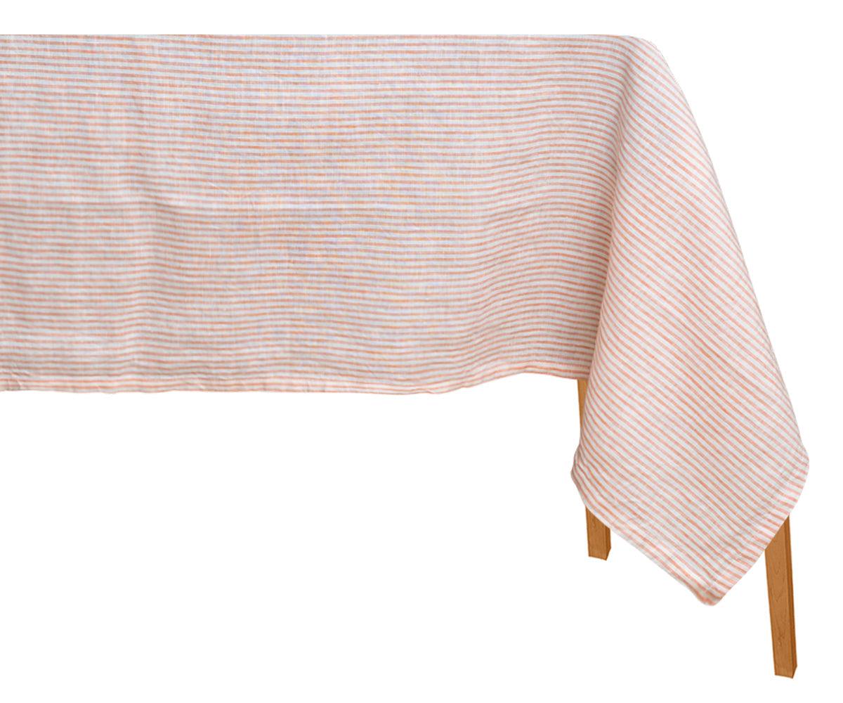 Plain Linen Rectangle Tablecloth