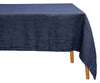 Plain Linen Rectangle Tablecloth - LT-Navy