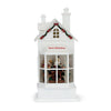 Lit Musical Store Scene Lantern Santa’s Workshop