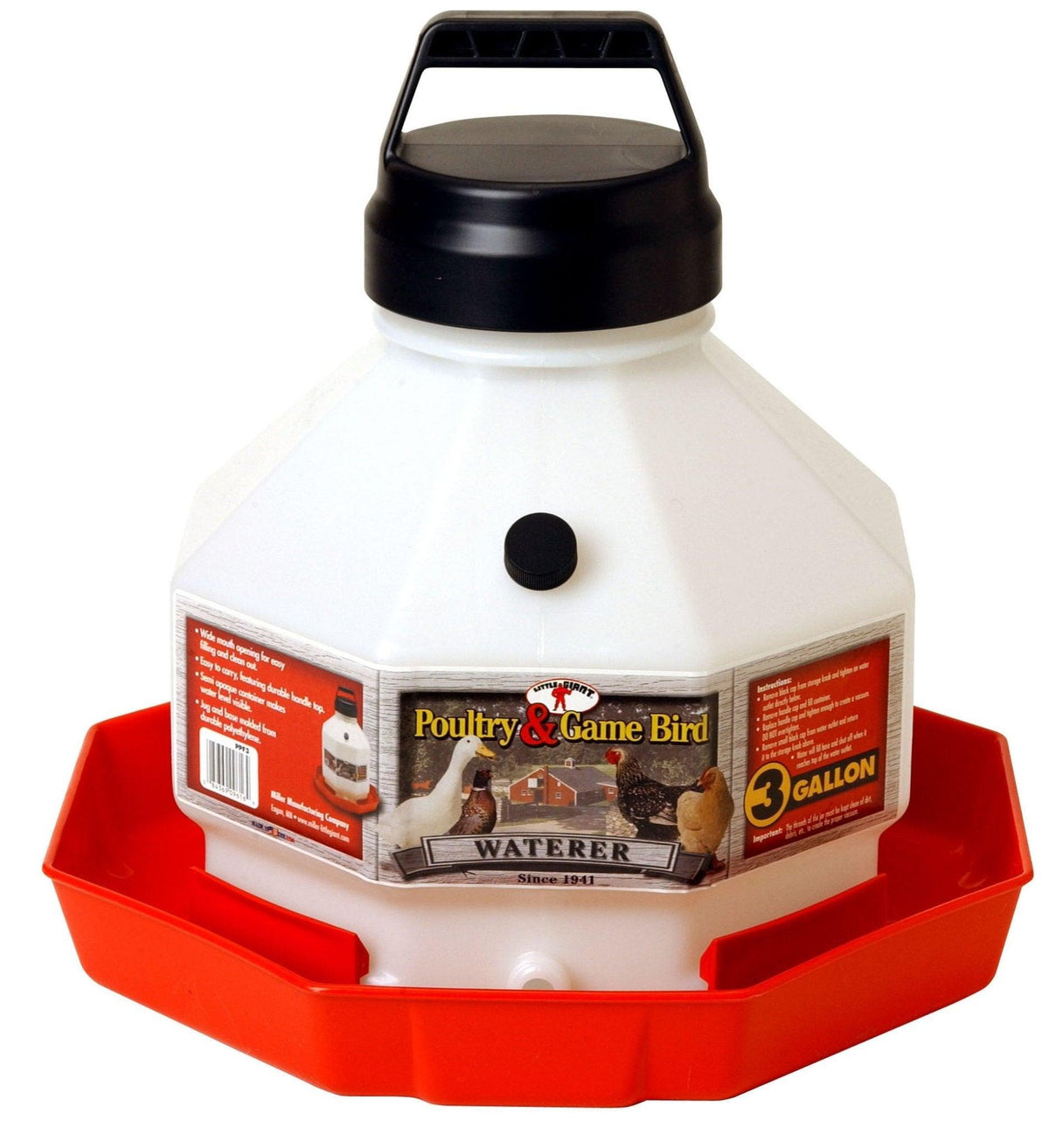 Little Giant Automatic Poultry Waterer (& Replacement Parts)