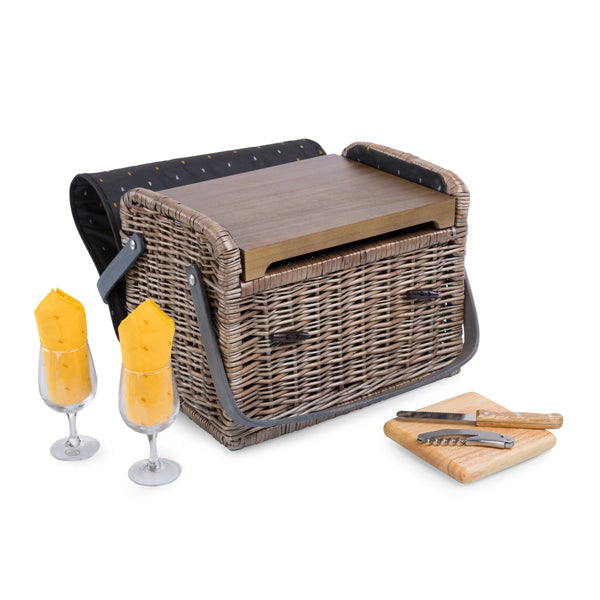 Kabrio Wine & Cheese Picnic Basket Picnic Time Family of Brands