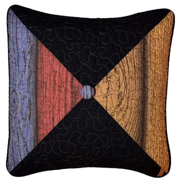 Lodge Plank Square Pillow - Gifts for You 'n Me