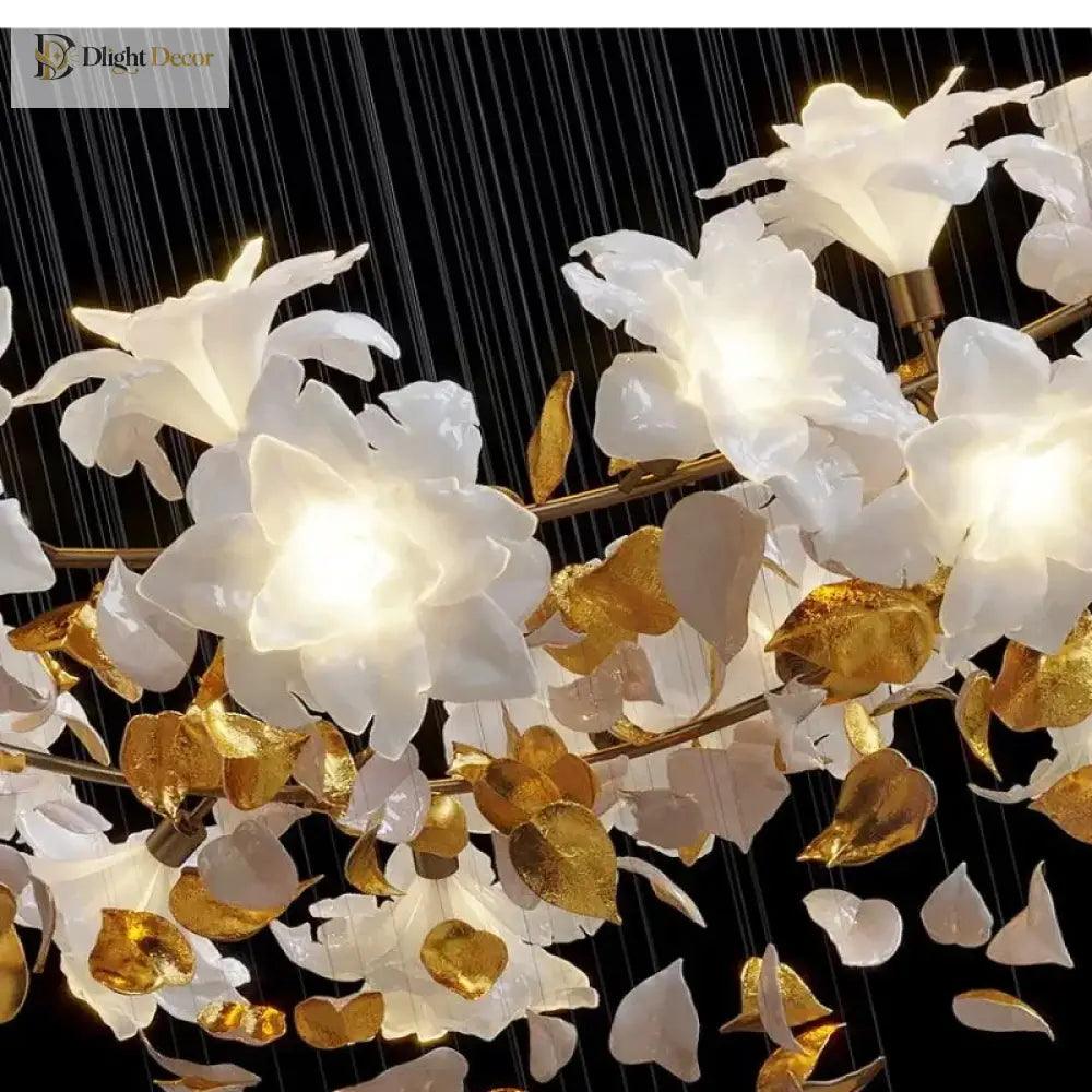 Loft Modern Crystal Chandelier | Living Room Home Lighting