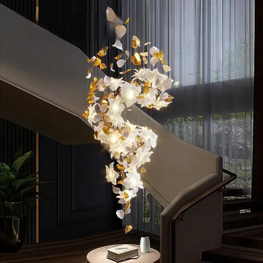 Loft Modern Crystal Chandelier | Living Room Home Lighting