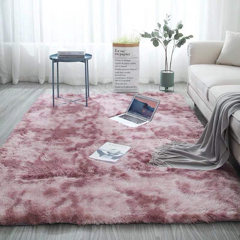 Gradient Tie-Dyed Area Rug