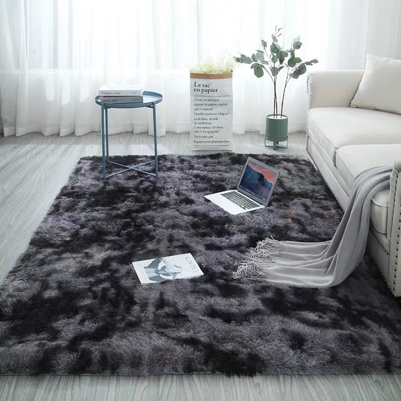 Gradient Tie-Dyed Area Rug