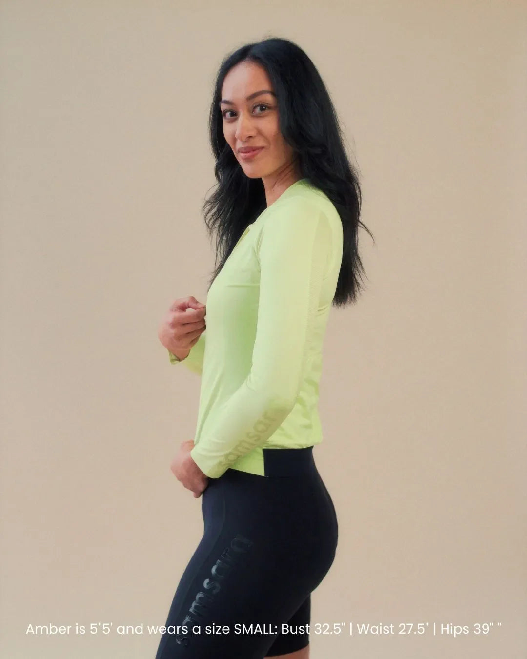 Endurance Long Sleeve Jersey - Key Lime