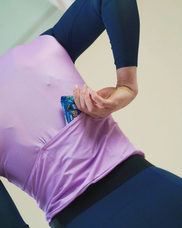 Endurance Long Sleeve Jersey - Deep Sea Orchid