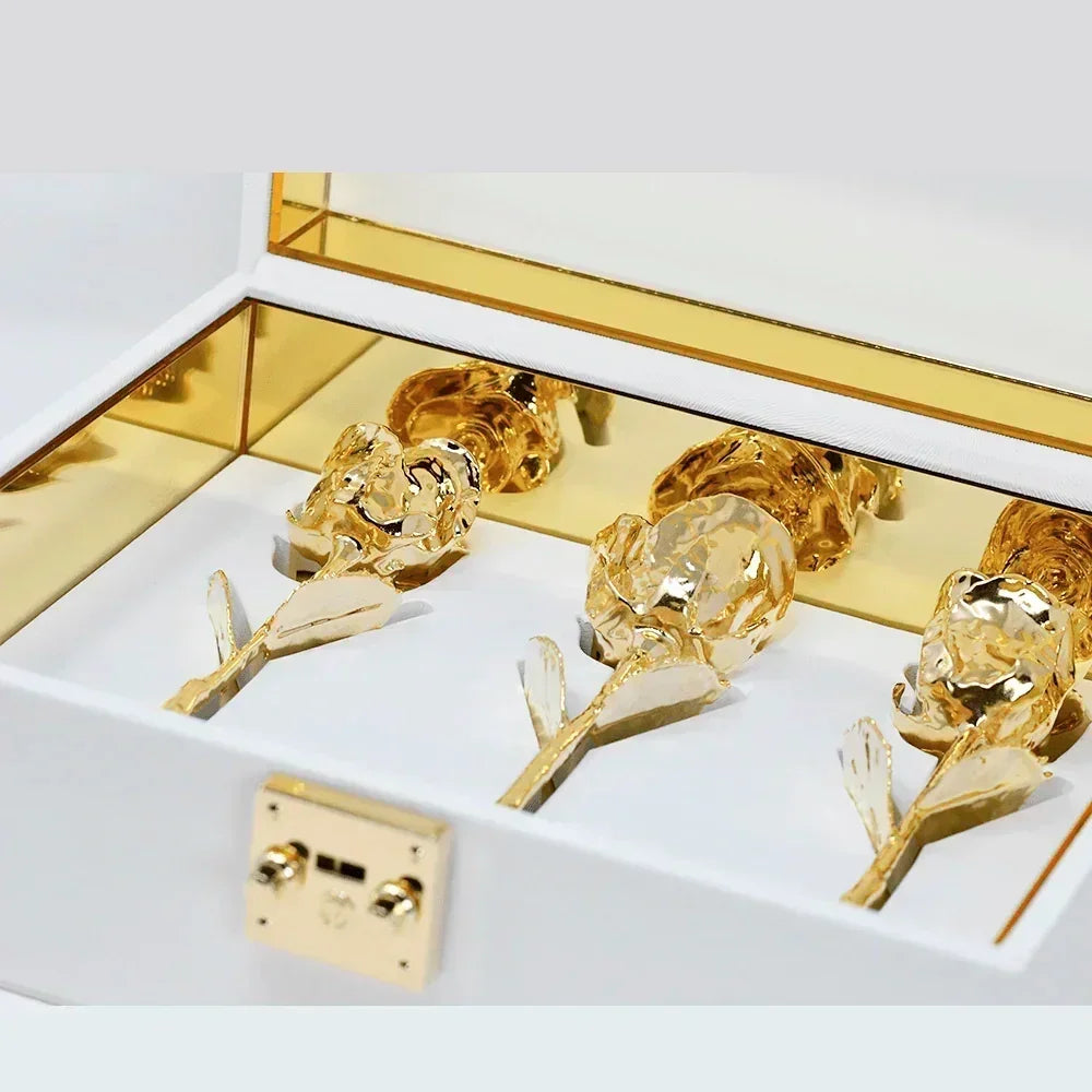 Customizable Trio of Gold, Silver or Platinum 7