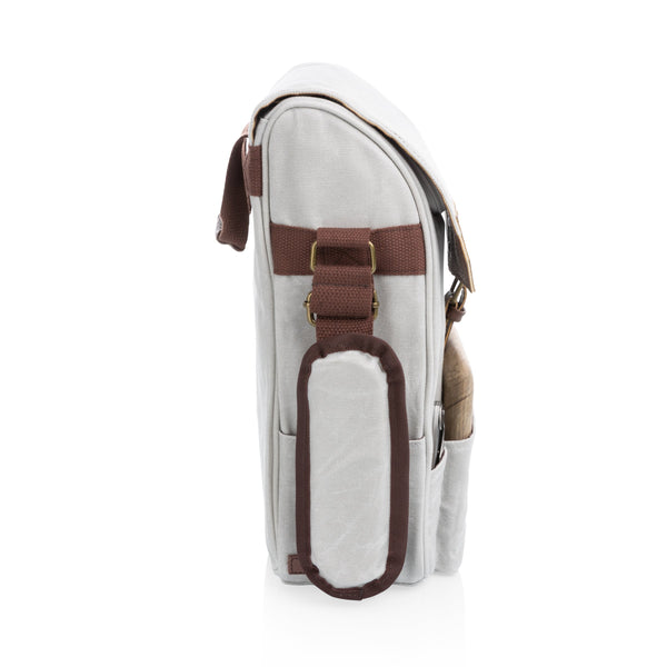 2 Bottle Insulated Wine & Cheese Cooler Tote Picnic Time Family of Brands