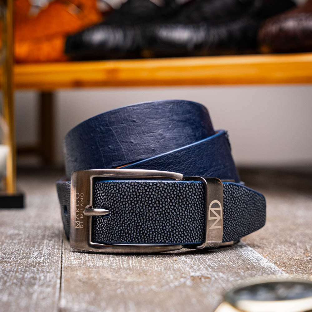 Lucca Belt Navy / Navy