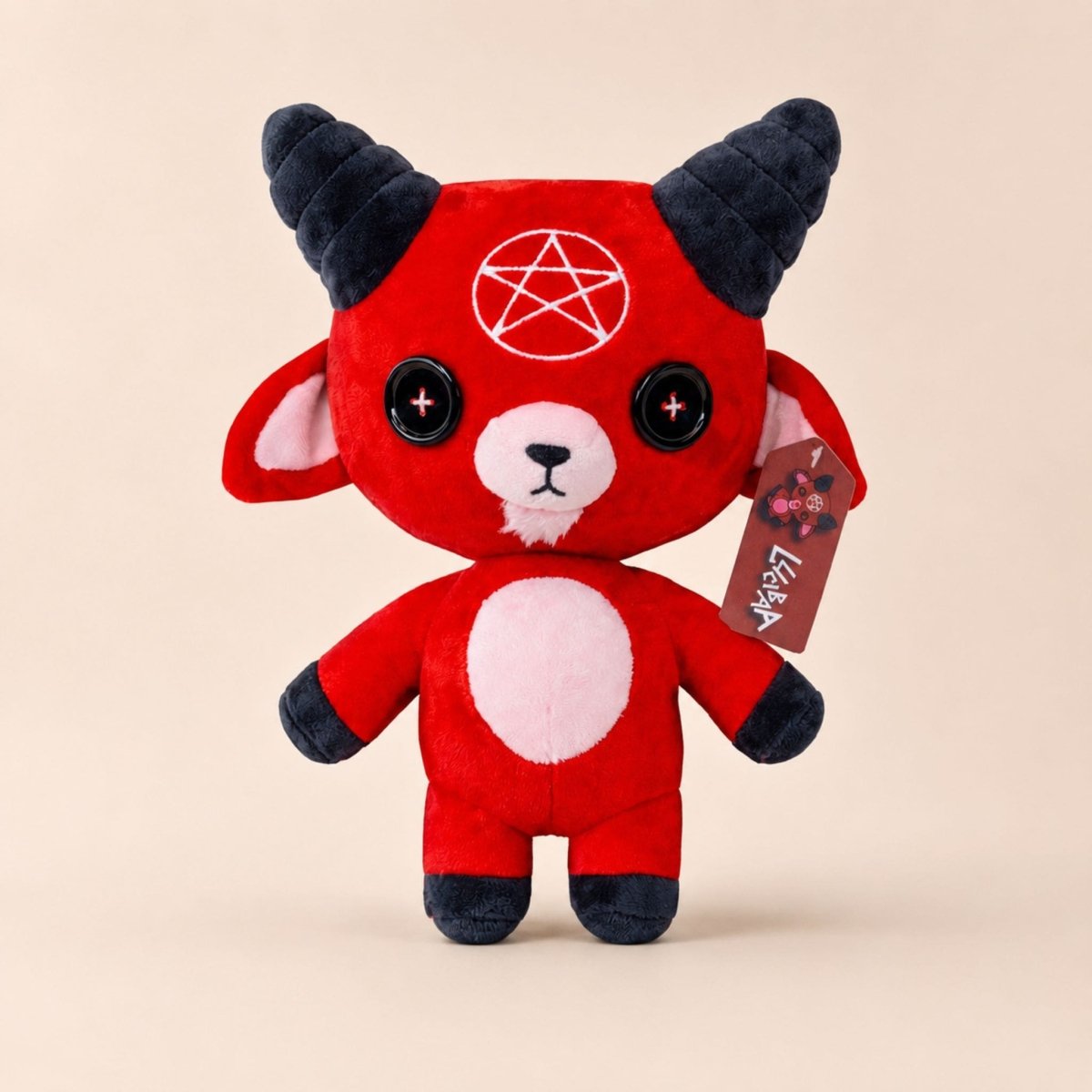 Lucibaa Demon Goat Plushie - (Ships Mid October)