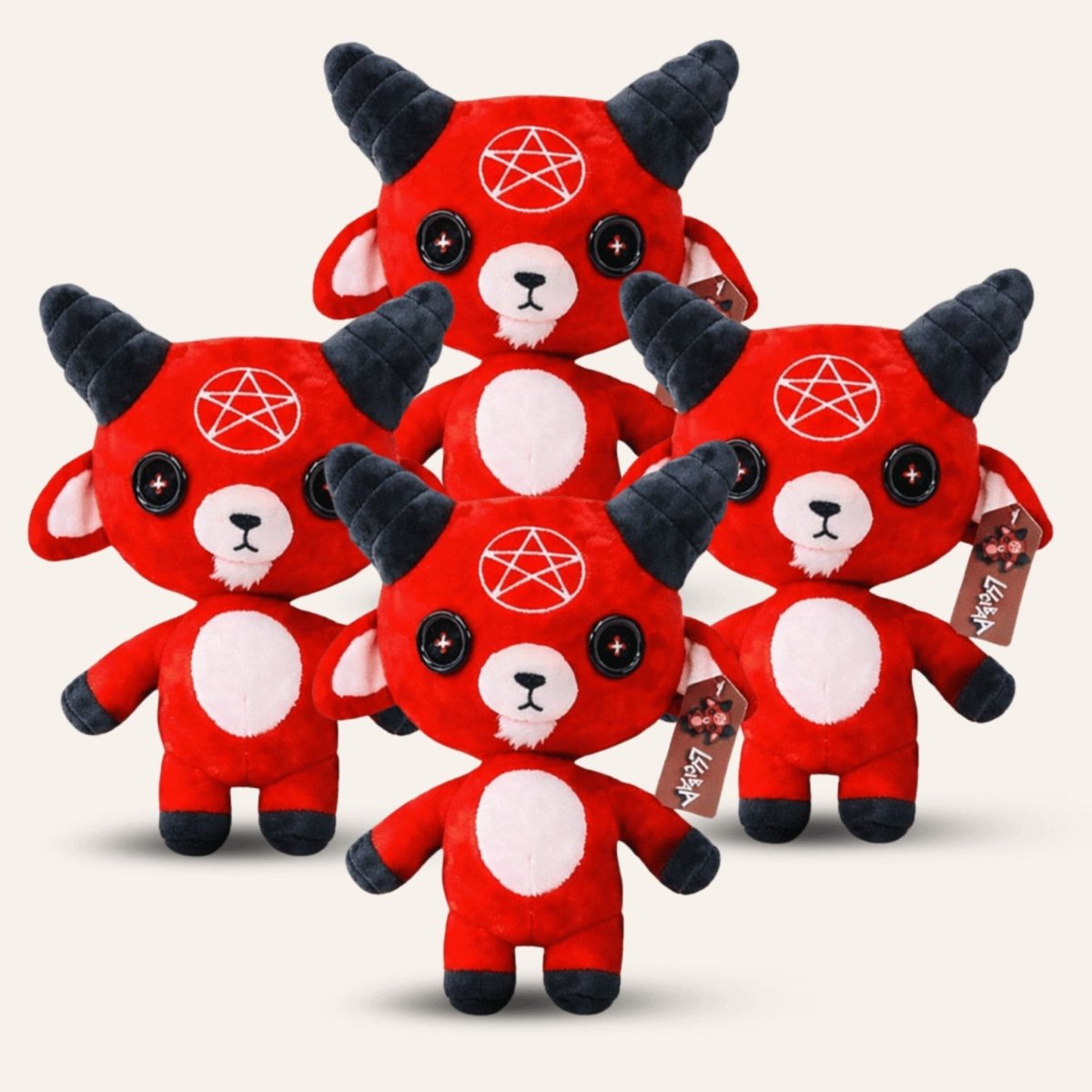 Lucibaa Demon Goat Plushie - (Ships Mid October)