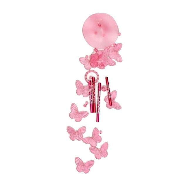 Lucky Butterfly Hanging Wind Chime Bell Garden Decoration Ornament Gift Home Decoration Fashion  High-end Gift Butterfly Gift Grandmother Gift Mother Gift Birthday Gift Festival Gift Witness Friendship Outdoor Wind Chime Garden Decor