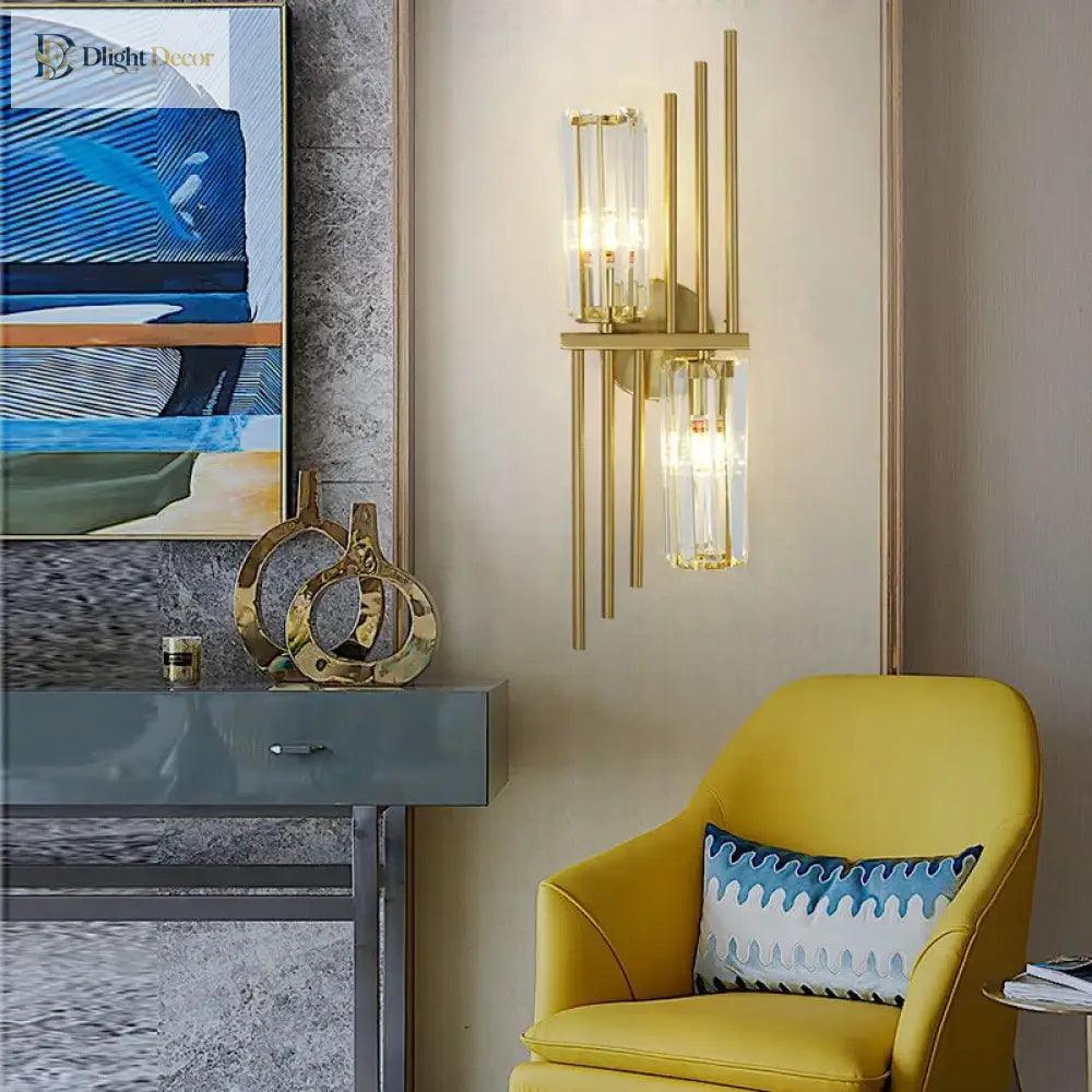 Lucy LED Minimalist Modern Wall Sconce | Bedroom Lighting