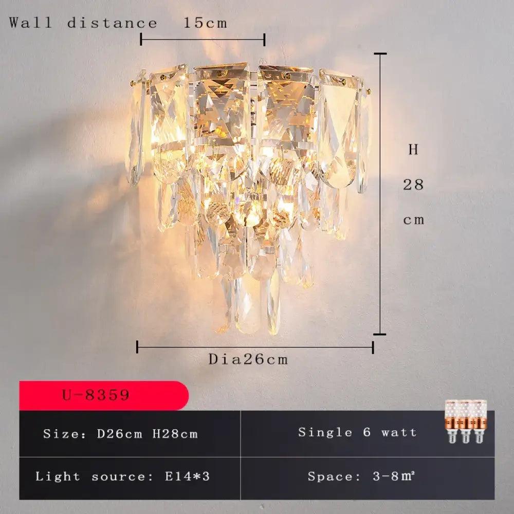 Luisa Modern Wall Sconce | Bedroom & Hallway Home Lighting