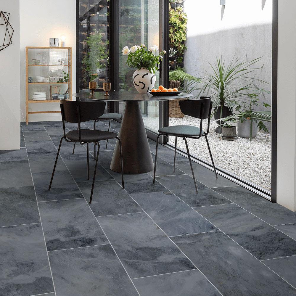 Luna Sky Gray Marble Tiles Polished Wall and Floor Tile 12