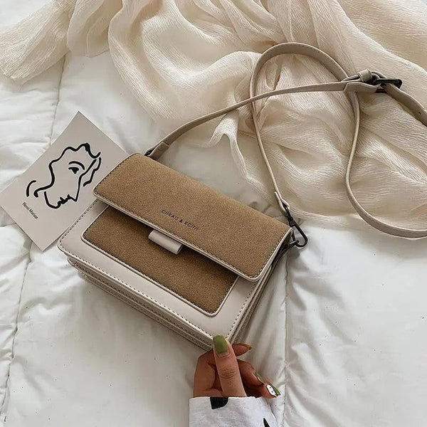 Luxuries Mini PU Leather Flap Bags For Women Ladies Shoulder Handbags - Female Trendy Cross Body Mobile Phone Bag