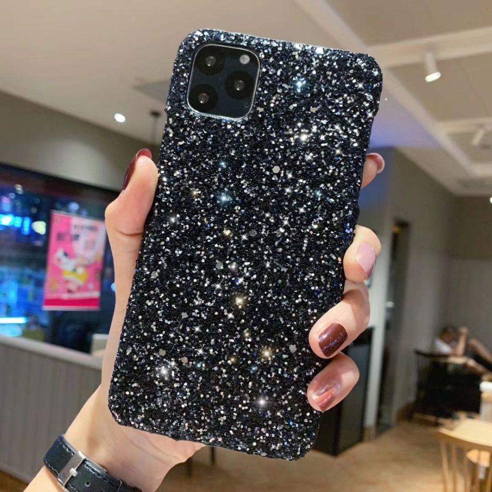 Luxurious Glitter Case For iPhone 11 Pro XS Max Case Cover For iPhone 6 7 8 Plus 11Pro Max 13 Pro Max Ultra Thin Sparkle Diamond Full Body Protective Edges Precise Fit Dustproof Anti Fingerprint Scratch-Resistant Phone Cover