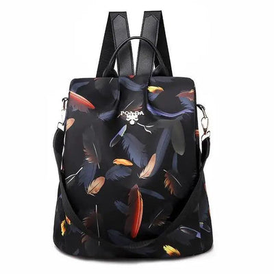 Luxurious Waterproof Women's Backpack Fashionable Anti-theft Women Backpacks Nice Print School Bag High Quality Large Capacity Backpack