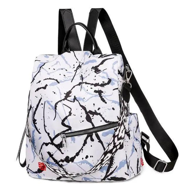 Luxurious Waterproof Women's Backpack Fashionable Anti-theft Women Backpacks Nice Print School Bag High Quality Large Capacity Backpack