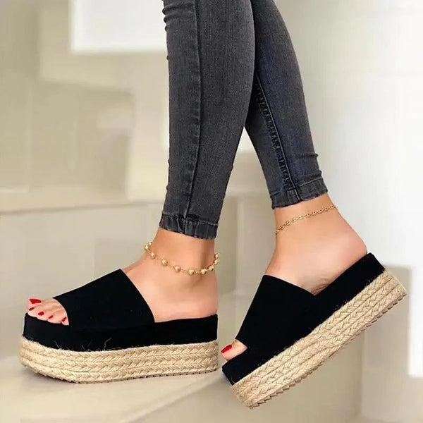 Luxury Black Women Sandals Elegant High Heels Summer Style Comfortable New Sandals For Womens