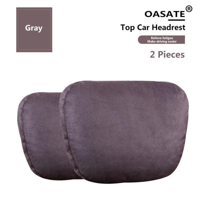 Luxury Car Neck Pillow Car Travel Neck Rest Pillows Seat Cushion Support Car Headrest Neck Support Seat Design Class Soft Universal Adjustable Car Neck Pillow Waist Pillow Universal Driving Seat Car Pillow Sleeping Neck Headrest