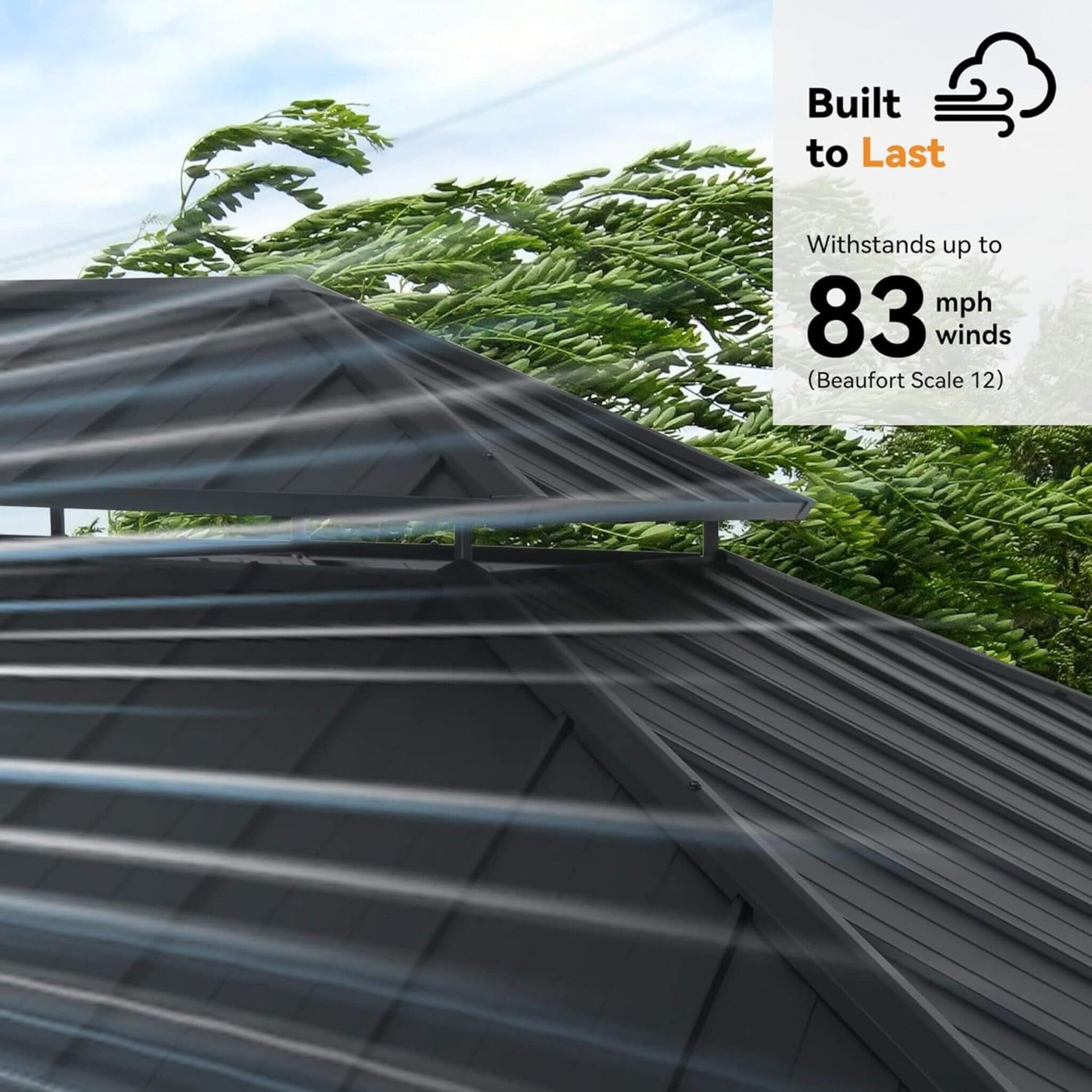 Luxury Double Roof Hardtop Aluminum Gazebo With Decor Hooks, Mosquito Nettings, And LED Lights (SAK91824)