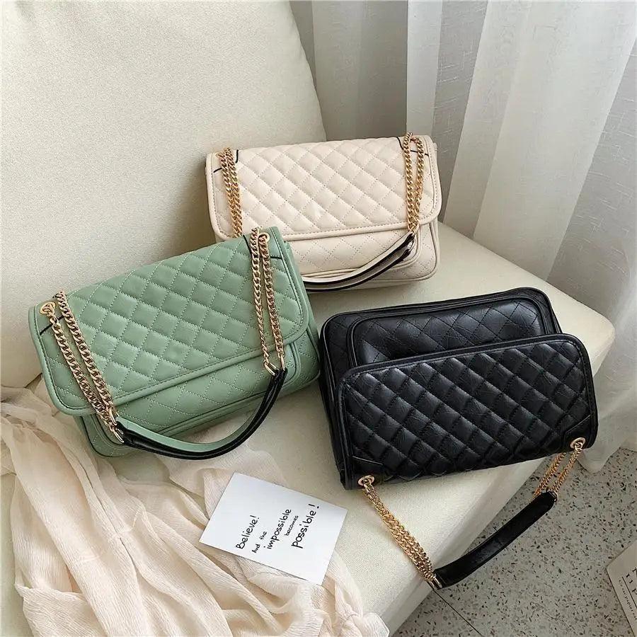 High Quality Pu Leather Bags For Women And Girls Elegant Large Capacity Female Handbags. Shoulder Bag, Crossbody Bag For Females