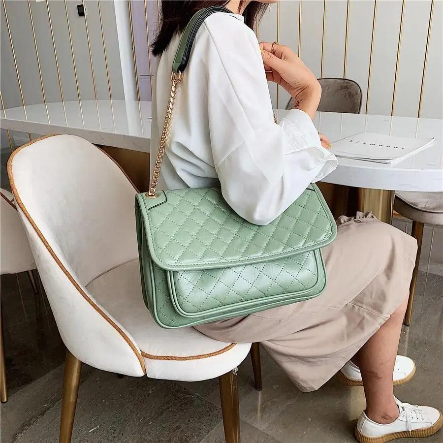 High Quality Pu Leather Bags For Women And Girls Elegant Large Capacity Female Handbags. Shoulder Bag, Crossbody Bag For Females