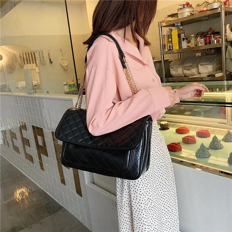 High Quality Pu Leather Bags For Women And Girls Elegant Large Capacity Female Handbags. Shoulder Bag, Crossbody Bag For Females