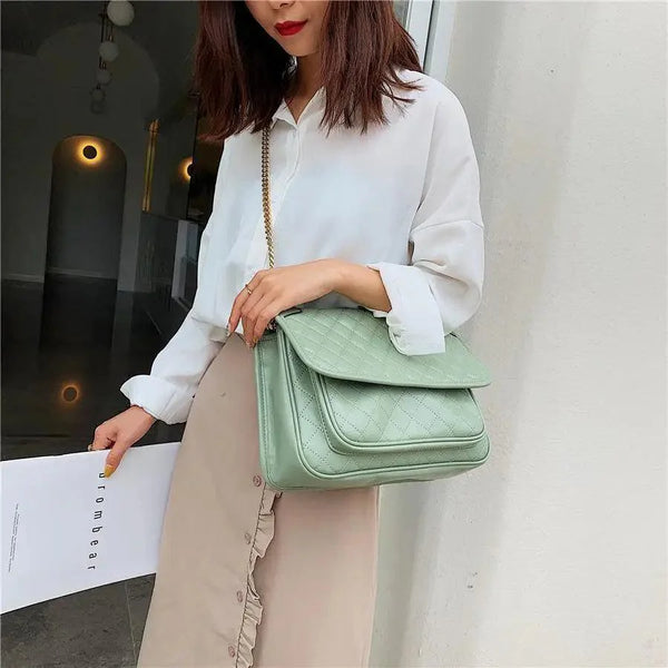 High Quality Pu Leather Bags For Women And Girls Elegant Large Capacity Female Handbags. Shoulder Bag, Crossbody Bag For Females