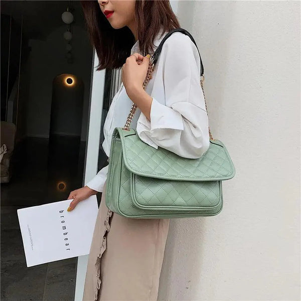 High Quality Pu Leather Bags For Women And Girls Elegant Large Capacity Female Handbags. Shoulder Bag, Crossbody Bag For Females