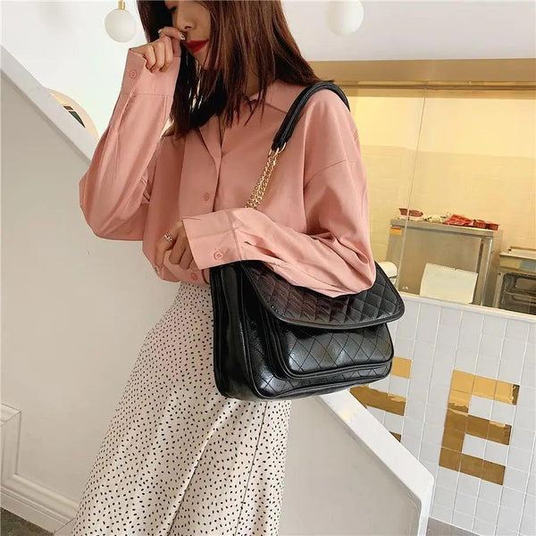 High Quality Pu Leather Bags For Women And Girls Elegant Large Capacity Female Handbags. Shoulder Bag, Crossbody Bag For Females