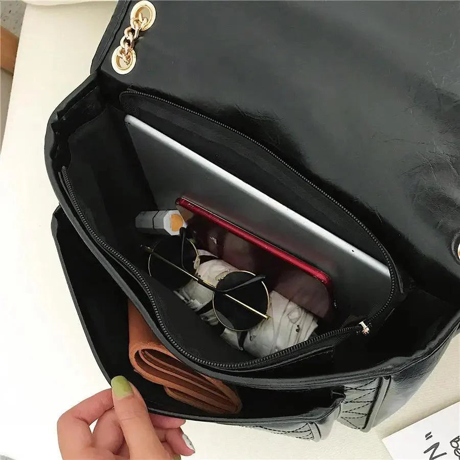 High Quality Pu Leather Bags For Women And Girls Elegant Large Capacity Female Handbags. Shoulder Bag, Crossbody Bag For Females
