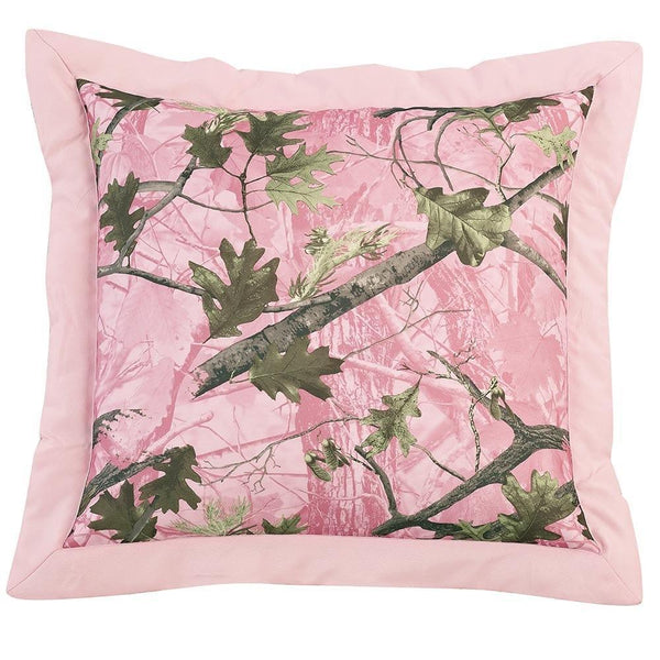 Luxury Pink Camo Euro Sham - Gifts for You 'n Me