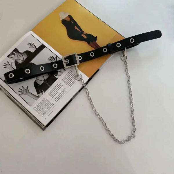 Luxury PU Leather Fanny Pack Simple Women's Belt Bag Small Fanny Pack Handbag With Chain Stylish Travel Waist Bag For Women