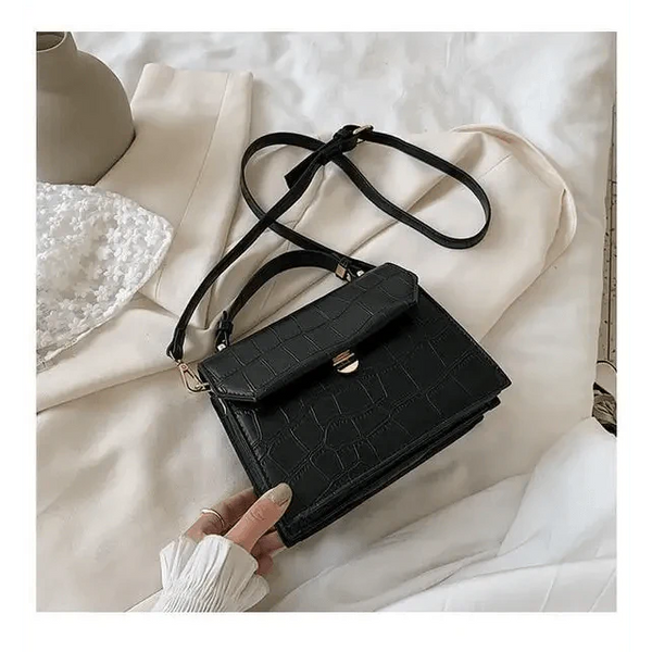 Luxury Snow White Crossbody Bags For Women And Girls Small PU Leather Handbag - Ladies Designer Evening Bags