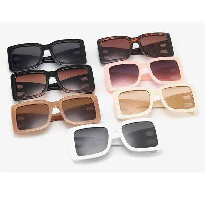 Luxury Women Oversized Square Sunglasses Modern Design Big Frame Fashion Female Sunglasses UV400 Glasses