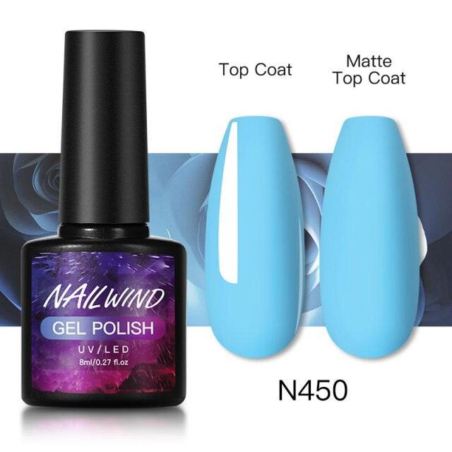 Luxury Womens Colorful Gel Nail Polish 8ml Semi Permanent UV/LED Glossy Effect Popular Design For Women and Girls in Fashion Style