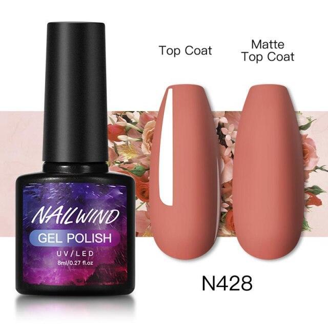 Luxury Womens Colorful Gel Nail Polish 8ml Semi Permanent UV/LED Glossy Effect Popular Design For Women and Girls in Fashion Style