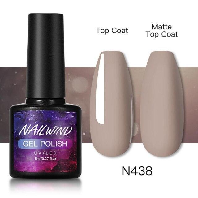 Luxury Womens Colorful Gel Nail Polish 8ml Semi Permanent UV/LED Glossy Effect Popular Design For Women and Girls in Fashion Style