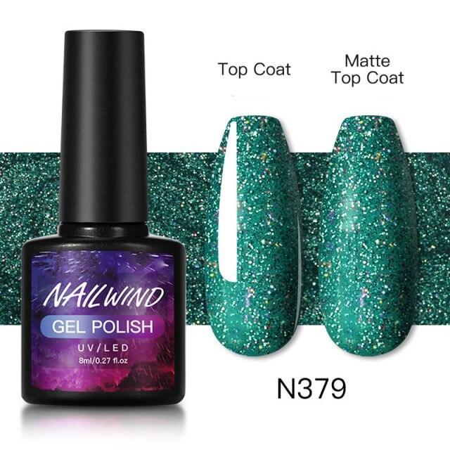 Luxury Womens Colorful Gel Nail Polish 8ml Semi Permanent UV/LED Glossy Effect Popular Design For Women and Girls in Fashion Style