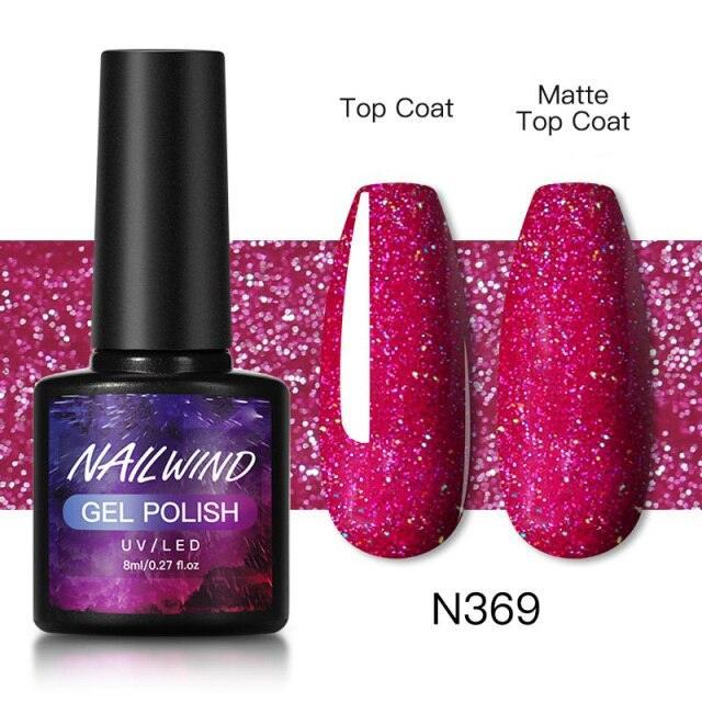 Luxury Womens Colorful Gel Nail Polish 8ml Semi Permanent UV/LED Glossy Effect Popular Design For Women and Girls in Fashion Style