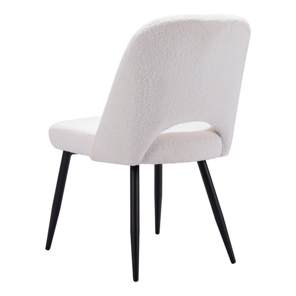 Teddy Dining Chair (Set of 2) Ivory