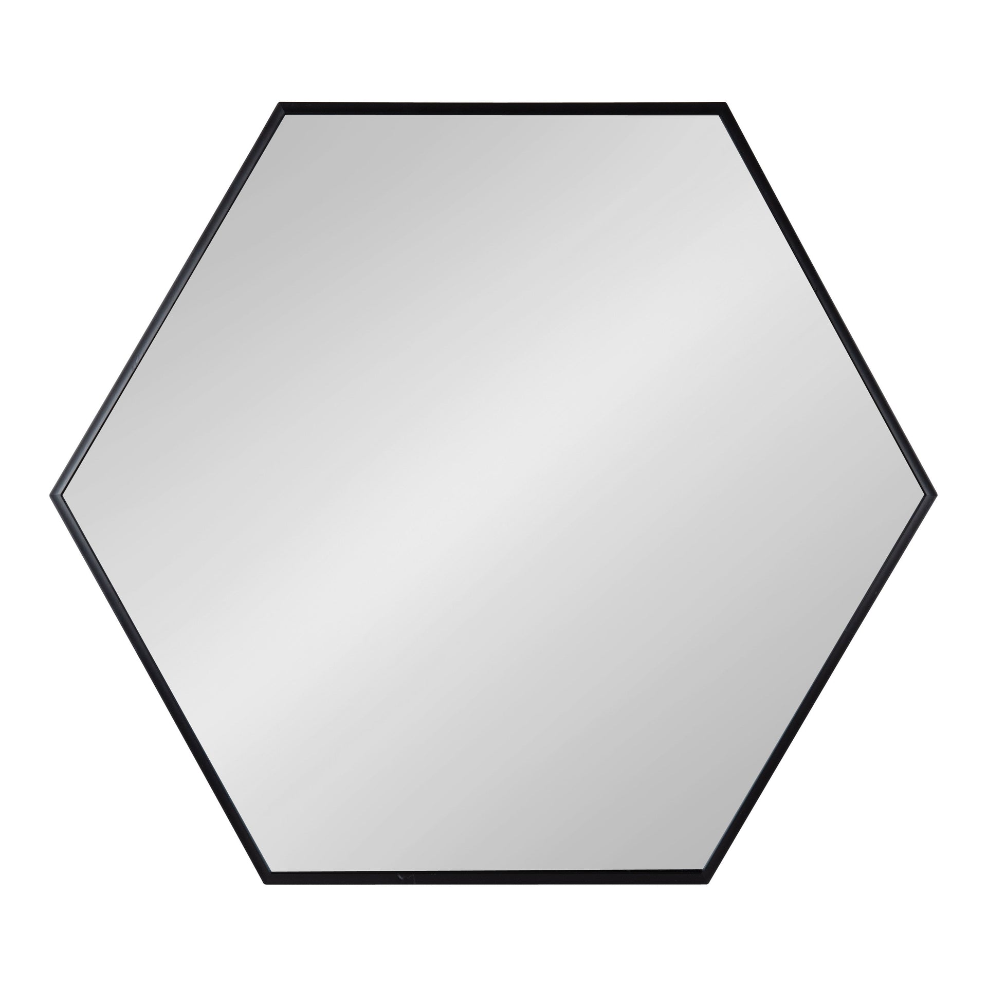 Rhodes Framed Hexagon Wall Mirror