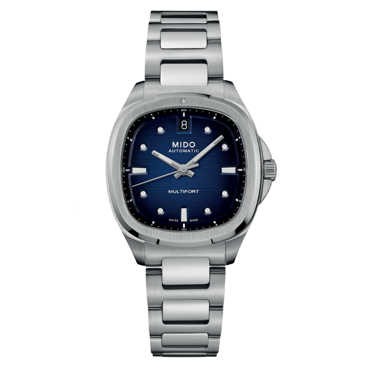 MIDO Multifort TV 35 Blue Dial | M049.307.11.041.00 Bezel House