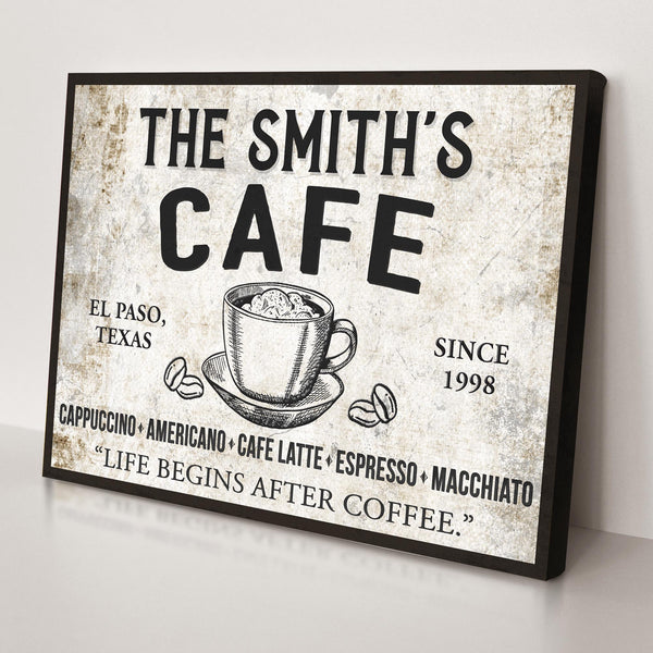 Cafe Sign IV