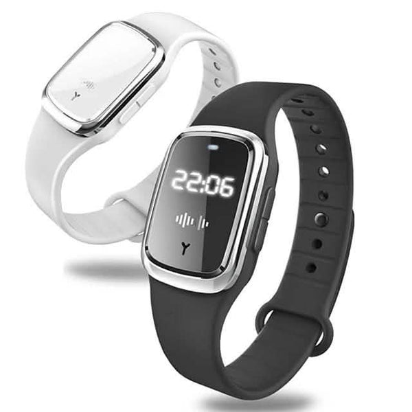 M2 Rechargeable Natural Ultrasonic Mosquito Repellent Watch