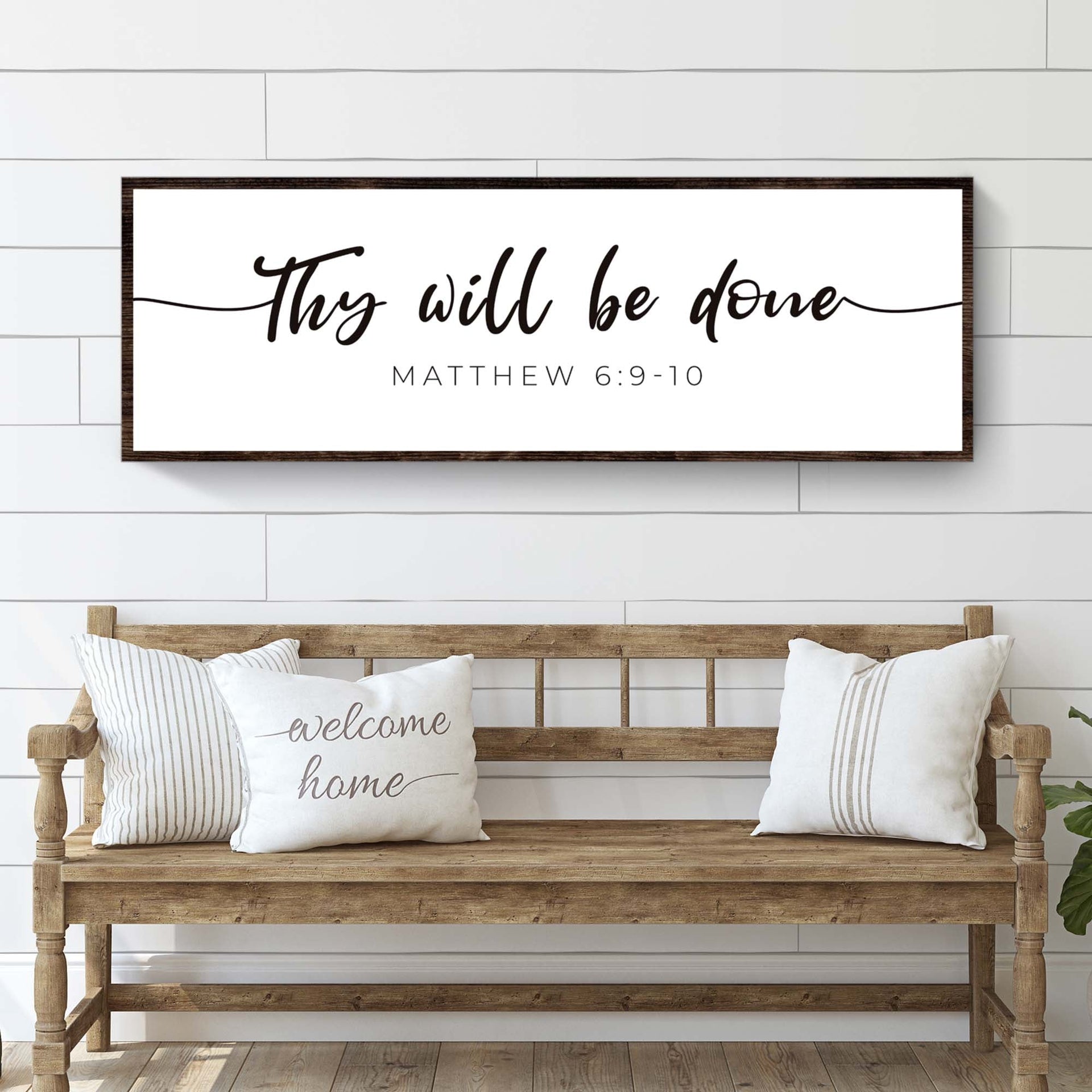 Thy Will Be Done Faith Sign III